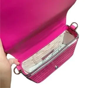 kate spade Bags Kate Spade New York Croc Embossed Staci Square